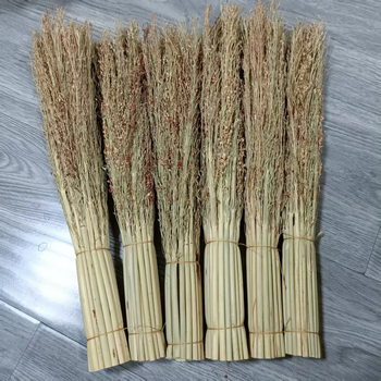 Sorghum četka za posude i zdjele, tradicionalna četka za čišćenje, prirodni kuhinjski alat za dasku za rezanje i posude