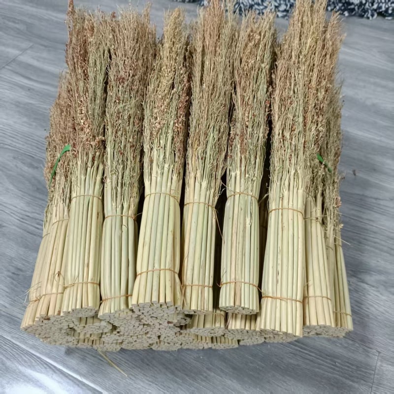 Sorghum četka za posude i zdjele, tradicionalna četka za čišćenje, prirodni kuhinjski alat za dasku za rezanje i posude