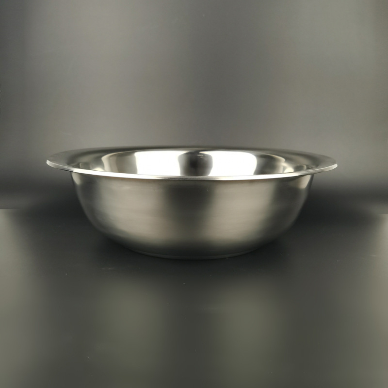 Nerđajući čelik, nemagnetičan, s debelim stijenkama, okrugla posuda za pranje povrća, komercijalna i kućna upotreba