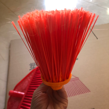 Plastična glava metle sa širokim, čvrstim vlaknima, velika za kućnu, školsku i industrijsku upotrebu