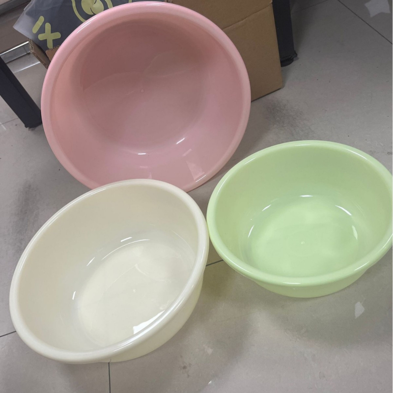 Debeli plastični bazen za kućnu upotrebu, 29 cm – za pranje povrća i rublja