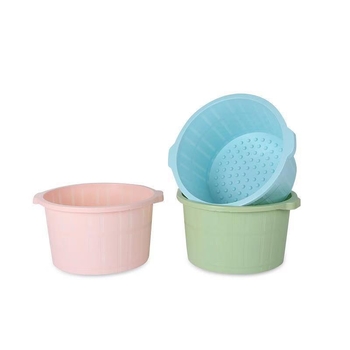 Cadă de picioare din plastic cu masaj, cadă mai groasă și mai adâncă pentru îngrijire sănătoasă a picioarelor