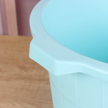 Πλαστική μπανιέρα ποδιών με μασάζ, βαθιά και ενισχυμένη κατασκευή, με εκτυπωμένο σχέδιο για οικιακή χρήση