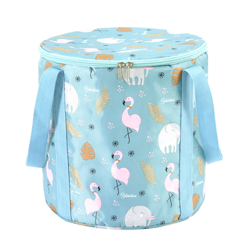 Isdan bazin izolat, 5‑straturi, portabil, pliabil, pentru înmuierea picioarelor, spălarea picioarelor și a feței