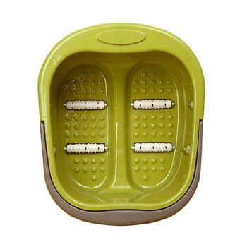 Дълбока ваничка за крака с удебелена пластмаса, изолирана, преносима, с четири колела, за домашна употреба