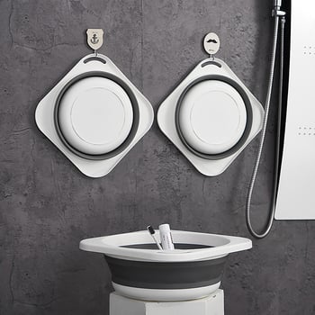 Αναδιπλούμενη λεκάνη πλύσης προσώπου και ποδιών – φορητή για ταξίδια και πλύσιμο μωρών