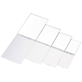 Oglindă de machiaj pliabilă, din aluminiu, ultra-subțire, pentru birou