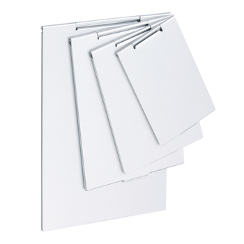 Oglindă de machiaj pliabilă, din aluminiu, ultra-subțire, pentru birou