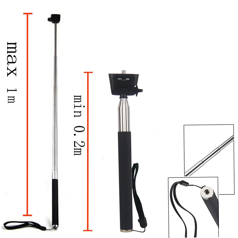 GoPro съвместим комплект аксесоари за спортни камери за гмуркане, скачане с парашут и колоездене