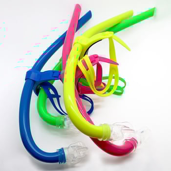 Детски сноркел за свободно гмуркане – професионален комплект за обучение по плуване със сух връх