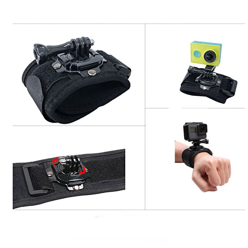 GoPro13 Аксесоари за спортна камера, 50 части комплект, съвместим с GoPro серия и други камери