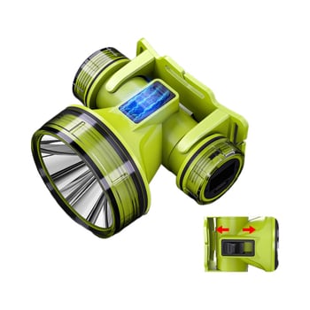 Подводна челна лампа, водоустойчива, ултраярка, за открито и подводно използване