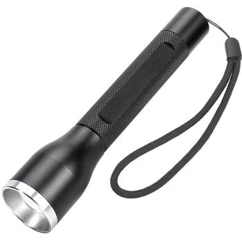 Фенер с алуминиева сплав, 2 AA батерии, телескопичен зум, за открито, LED оптичен мултифункционален