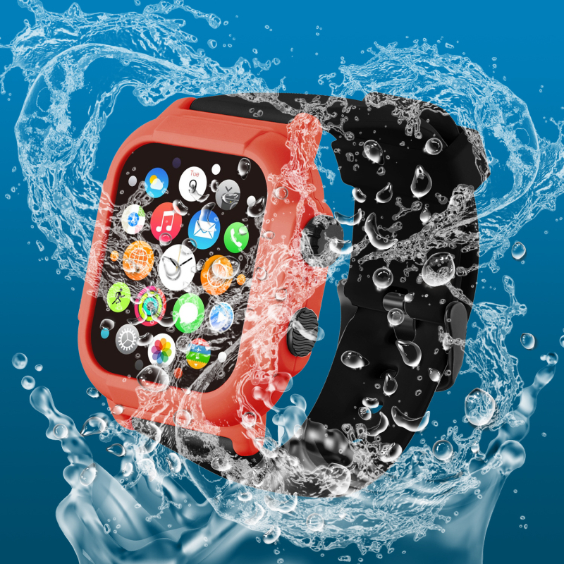 Водоустойчив корпус за Apple Watch и комплект каишки за гмуркане 42 мм/44 мм