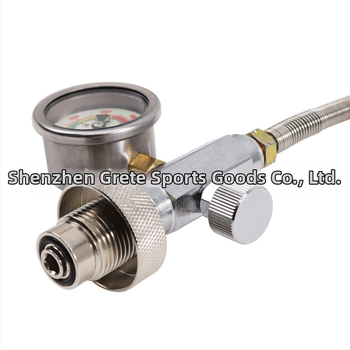 Sada adaptérov na plnenie kyslíkových fliaš pre potápanie, z veľkého na malé, 40 MPa / 4500 psi