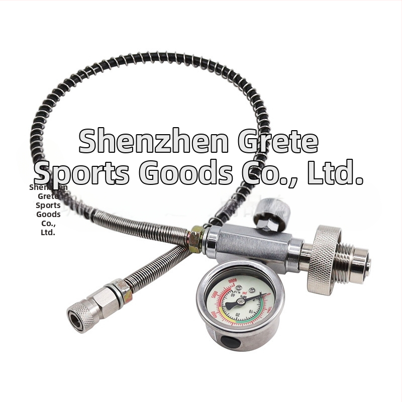 Sada adaptérov na plnenie kyslíkových fliaš pre potápanie, z veľkého na malé, 40 MPa / 4500 psi