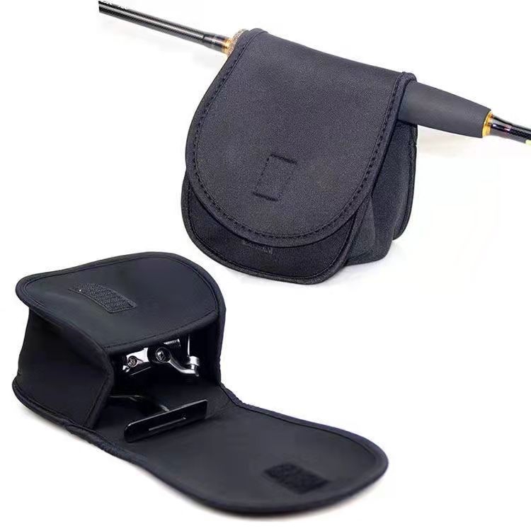 Нова стилна чанта за спининг макара с удебелена конструкция, защитен калъф и джоб за аксесоари, водоустойчива