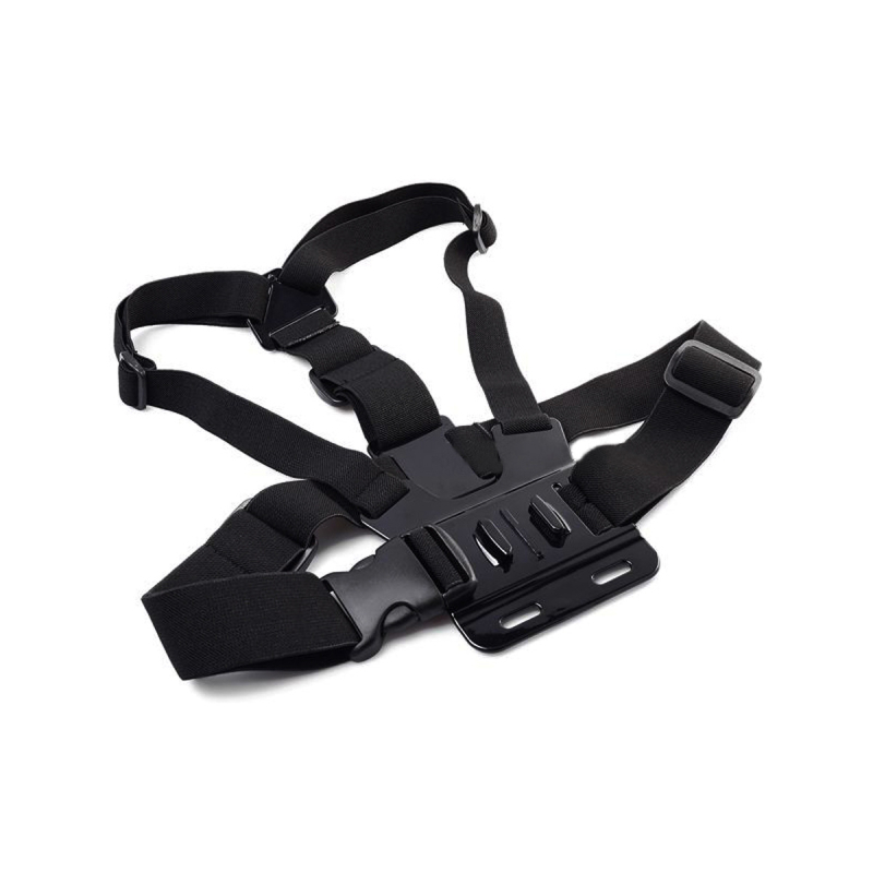 12-в-1 комплект аксесоари за екшън камери: лента за глава, презрамка за гърди, лента за китка и други за GoPro, DJI, Insta360, Yi и др.