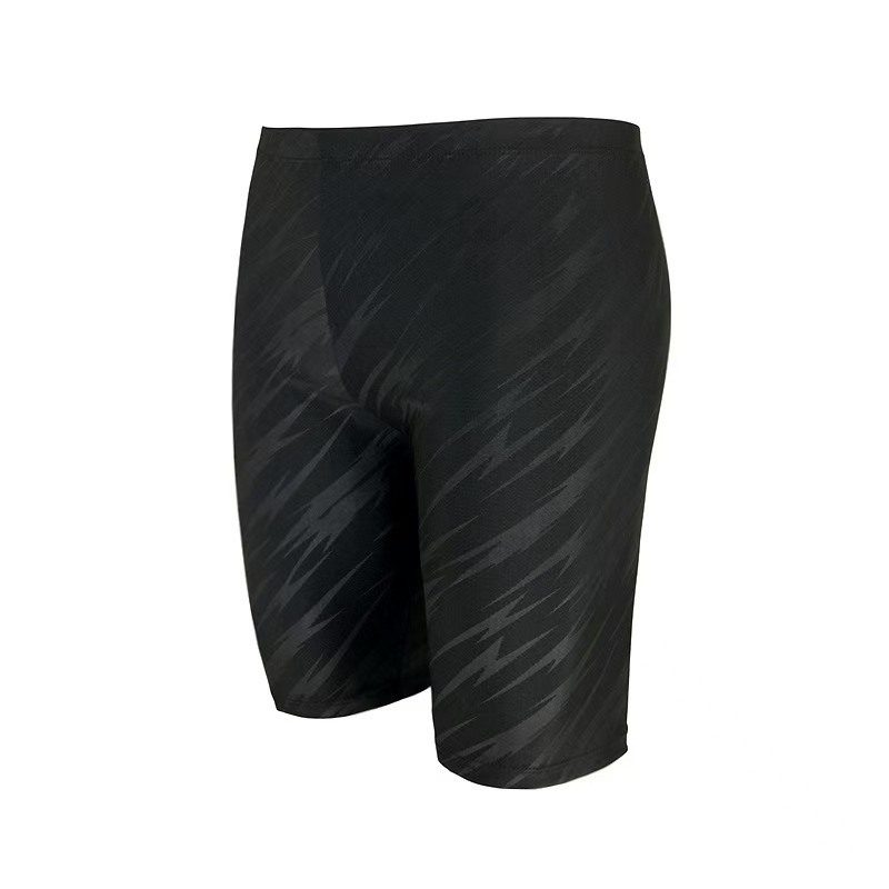 Muške plivačke šorceve duljine pet inča, s imitacijom sharkskin-a, u velikoj veličini, za plivanje u toplim izvorima