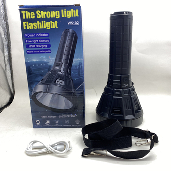 50W аварийно LED фенерче P70 с дисплей за мощност, преносим ръчен фенер с дълъг обхват