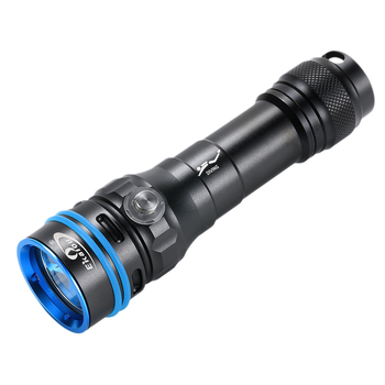 Ekaiou Dx2 LED подводен фенер за гмуркане — SFT40 водоустойчив осветител за вода и суша, комплект