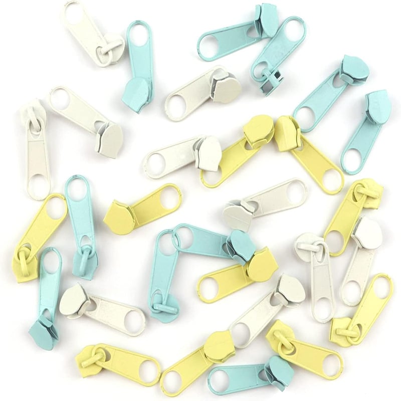 №5 15 м найлонов непрекъснат цип комплект с дръжки в три цвята, подходящ за поли, раници и домашни текстили