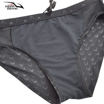 Keep Diving férfi Shark Skin verseny úszónadrág – légáteresztő, gyorsan száradó, professzionális ST-703