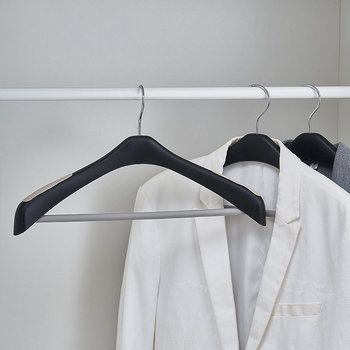 HSBC Xinjia 42 cm πλαστική κρεμάστρα γυναικείου κοστουμιού, αντιολισθητική, με ευρείς ώμους, εύκολη αποθήκευση