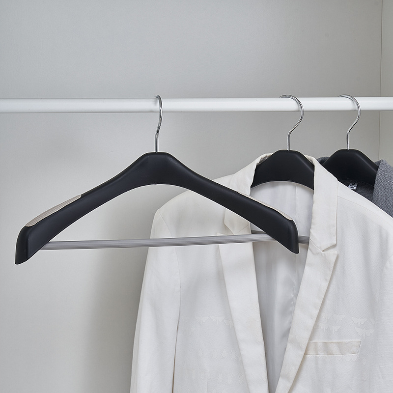 HSBC Xinjia 42 cm πλαστική κρεμάστρα γυναικείου κοστουμιού, αντιολισθητική, με ευρείς ώμους, εύκολη αποθήκευση