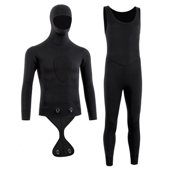 3 mm νεοπρέν δύο-τμηματικό σετ wetsuit με μακριά μανίκια για κατάδυση, σερφ, κολύμβηση και σνόρκελινγκ