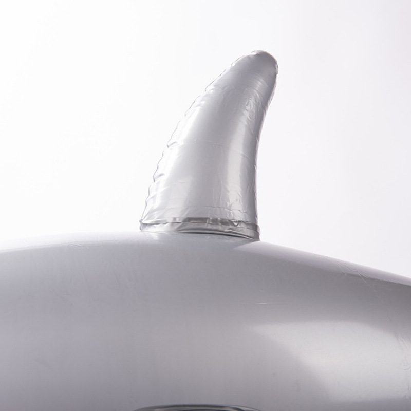 Детски надуваем плувен пръстен с акула – реалистично водно животно за игра и плуване