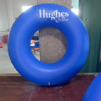 Персонализиран надуваем плувателен пръстен с рекламно лого и дизайн, PVC удебелен, стабилен, за деца