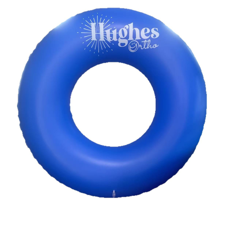 Персонализиран надуваем плувателен пръстен с рекламно лого и дизайн, PVC удебелен, стабилен, за деца