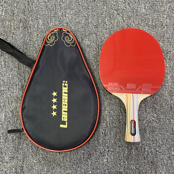 Lan Bang reketa za stolni tenis, s torbom, 4 zvjezdice, Shakehand držač, za početnike osnovnoškolce