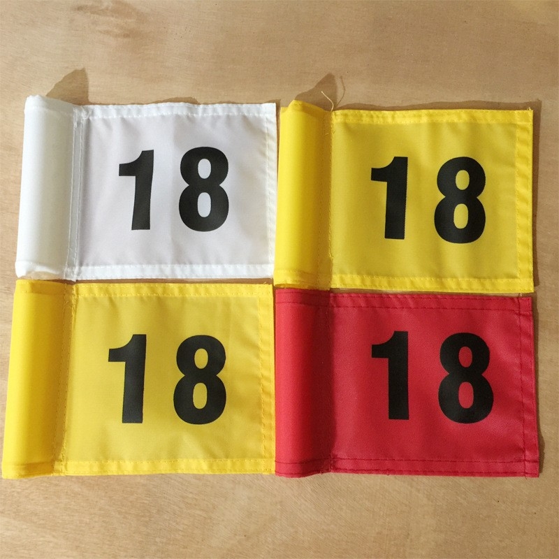 Set zastavica za golf s futrolom