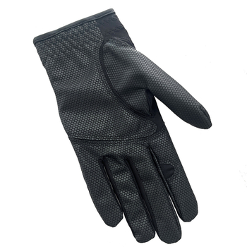 Crne golf rukavice od PU kože, protuklizne, otporne na habanje, prozračne, unisex, za lijevu ruku