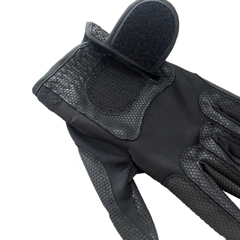 Crne golf rukavice od PU kože, protuklizne, otporne na habanje, prozračne, unisex, za lijevu ruku