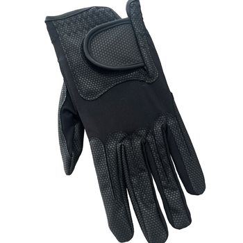 Crne golf rukavice od PU kože, protuklizne, otporne na habanje, prozračne, unisex, za lijevu ruku