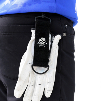 Pilamalleus golf u korejskom stilu sa Velcro zatvaračem, šarene lubanje, dvostruka krpa za čišćenje lopti, golf dodatak