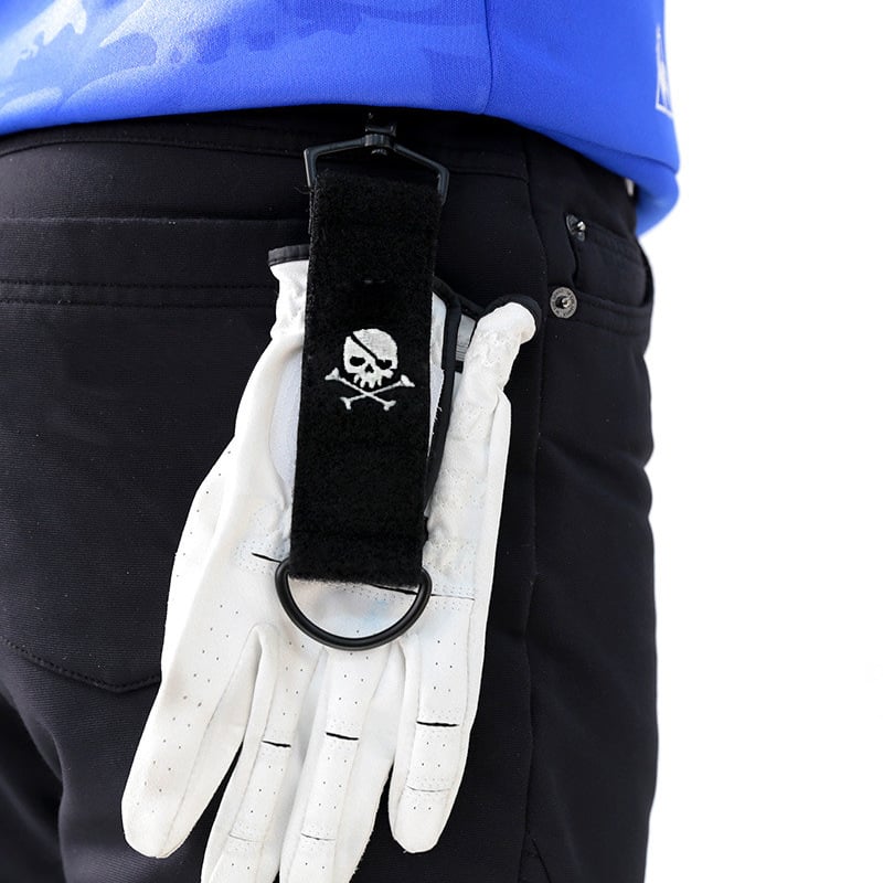 Pilamalleus golf u korejskom stilu sa Velcro zatvaračem, šarene lubanje, dvostruka krpa za čišćenje lopti, golf dodatak