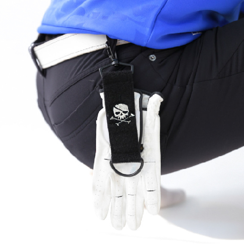 Pilamalleus golf u korejskom stilu sa Velcro zatvaračem, šarene lubanje, dvostruka krpa za čišćenje lopti, golf dodatak