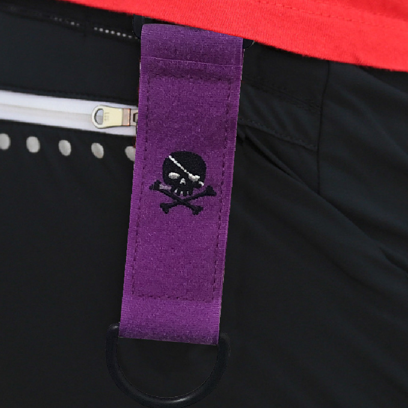 Pilamalleus golf u korejskom stilu sa Velcro zatvaračem, šarene lubanje, dvostruka krpa za čišćenje lopti, golf dodatak
