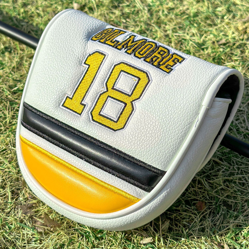 Kućište za golf palicu LAB DF3, univerzalni patchwork s 18 uzoraka, zaštitna kapica za putter s jakim magnetskim pričvršćivanjem