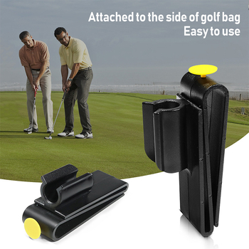Držač golf palice s klamerom za putter – dodatak za golf