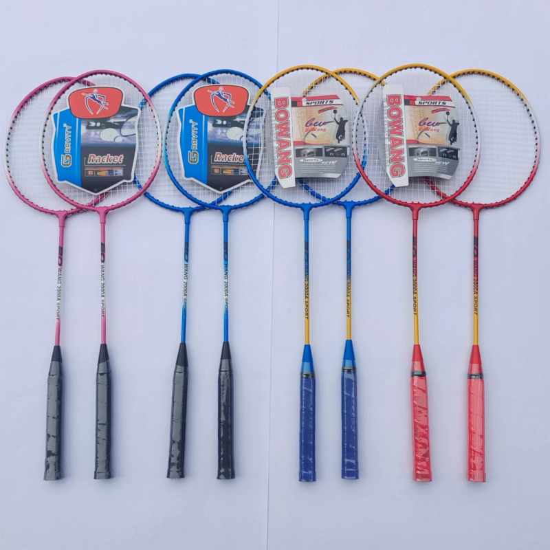 Prilagođeni set reketa za badminton za zabavu – 2 reketa i kutija s lopticama