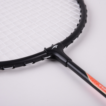Badminton raketa od željezne legure, dvostruki paket za odrasle početnike, ofenzivni stil, All-in-One KS273