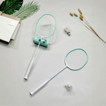 Ultra lagan set badminton raketa od punog karbona — izdržljiv i elegant