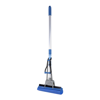 Mop za pod s valjkom za istiskivanje vode, spužvasti mop s absorbentnim kolodionskim tipom, za kućnu upotrebu, bez ručnog pranja