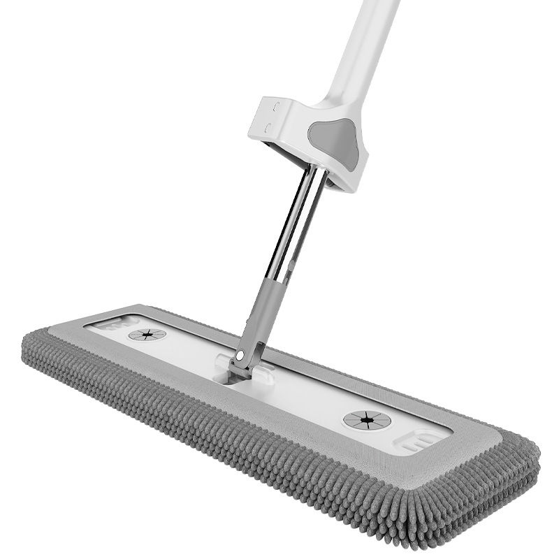 42 cm Chenille zamjenski pokrov za plosnati mop – ručno pranje, mokro i suho čišćenje za drvene podove