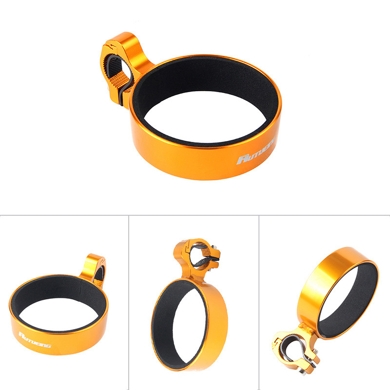 Držač za šalice za bicikl od aluminijske legure — držač za šalice kave i čaja, držač bočice vode i čaše za pivo, s mogućnošću prilagođenog logotipa